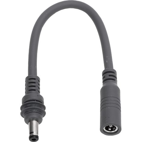 2 câbles rallonge alimentation DC pour mini parabole satellite, connecteur mâle-femelle, 5A 100W, 20cm 0.66ft (1/5)