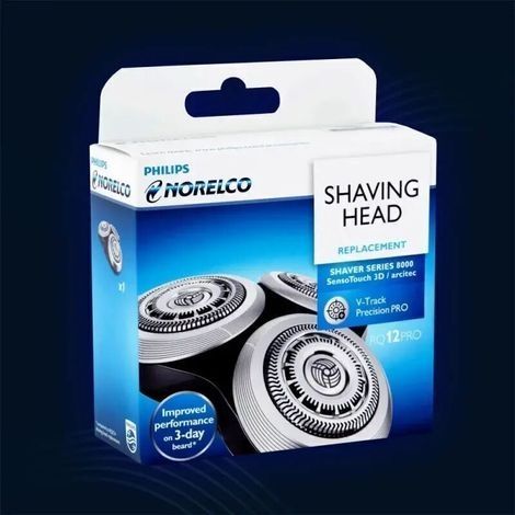Tête de rasage Philips RQ12, compatible avec les rasoirs Philips S9000, S7000, RQ1250, RQ1260, SH90 et SH70.