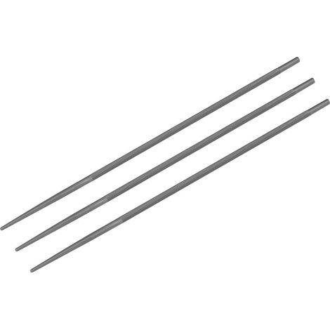 Sealey CS04 Chainsaw Sharpening File Guide Files 4.8mm 3pc