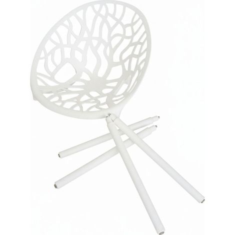 Sillas Jardín - Silla Nido Basic - Blanco