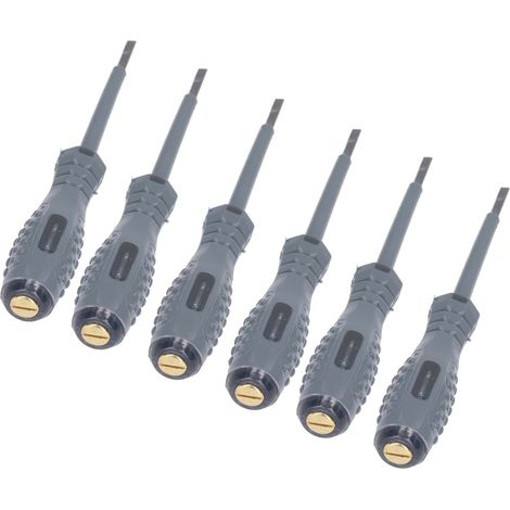 Lot de 6 testeurs de tension LED haute luminosité sans contact pour la maintenance des emplacements (1/5)
