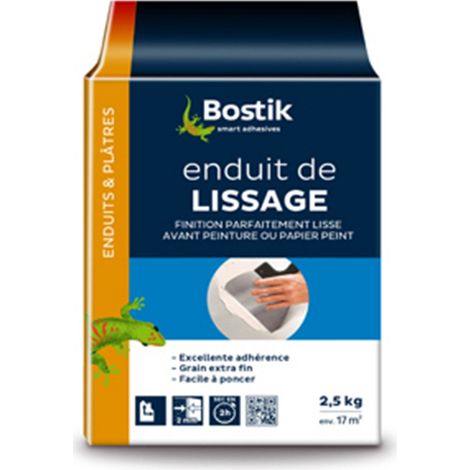 ENDUIT LISSAGE POUDRE 2.5KG BOSTIK BOSTIK - 30604301