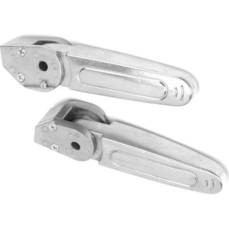 Deux pédales rétractables automatiques en alliage d'aluminium, accessoires universels pour motos. (1/5)