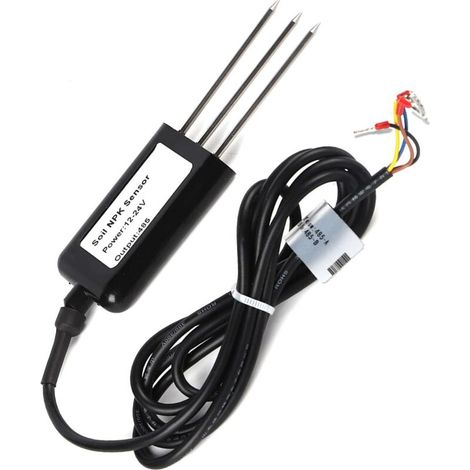 ‌Jeffergarden Sonde de Sol Portable avec Détection NPK et Humidité - Plage 0-1999mg/kg - Idéale pour Jardin et Ferme‌ (1/5)