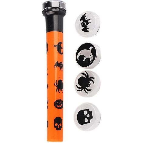 Lot de 5 lampes torches projecteurs pour décorations d'Halloween (1/3)