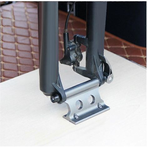 Collier de serrage à dégagement rapide pour fourche avant de vélo, amovible et portable (1/4)