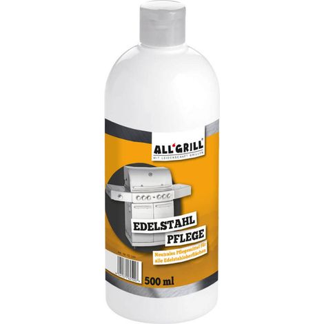 ALLGRILL Edelstahl-Pflegemittel 500 ml Edelstahlpflege PE-Flasche 62-500 (1/5)