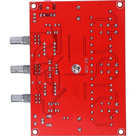 HW-302 2.1-Kanal Digitalverstärkerplatine, breiter Spannungsbereich 12 V–24 V, TPA3116D2 2 x 50 W (1/5)