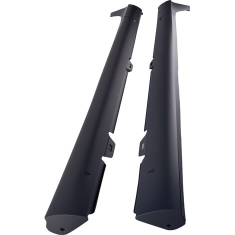 ABS Side Skirt Extension Lip for VW Golf MK5 GTI TDI GT FSI R32 2004-2008 Black