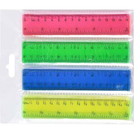 4 outils de mesure avec graduations en pouces et centimètres pour (1/5)
