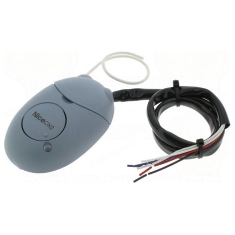 Nice – Récepteur radio externe 12/24V 433MHz 2 canaux – Compatible FLO Flors – Pour motorisation de portail