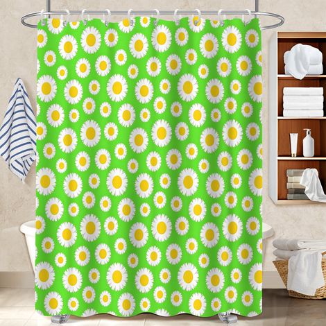 Rideau de bain en polyester 180x180 Élégant protection douche pour une déco d’hiver réconfortante (1/5)