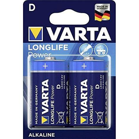Battery Power Dmono Longlife, 2 Pz Bli. Varta (1/4)