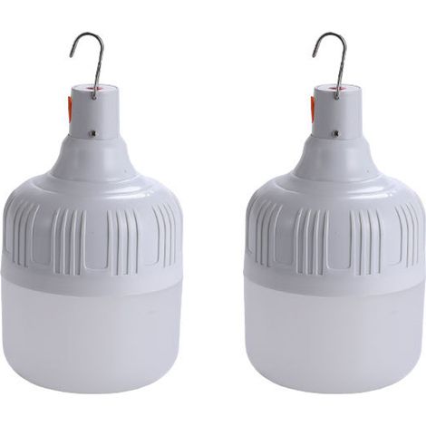 40Ampoule de secours portable pour une utilisation en extérieur, idéale pour le camping./Randonnée/jardin/barbecue/Panne de courant, lumière blanche (1/5)
