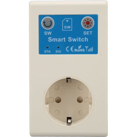 Ortviai Prise Intelligente GSM pour Pompe à Eau – Télécommande par Appel/SMS, Alarme Coupure Courant, 16 A, 110–250 V (1/5)