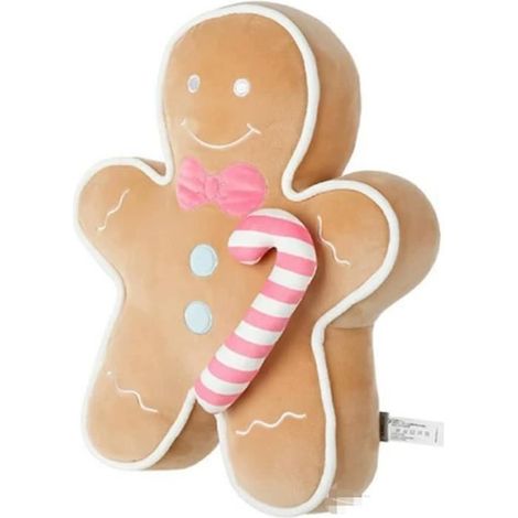 Coussin de Noël - ITOOBE - Bonhomme en pain d\'épice - 42 cm - Polyester - Décoration intérieure (1/2)