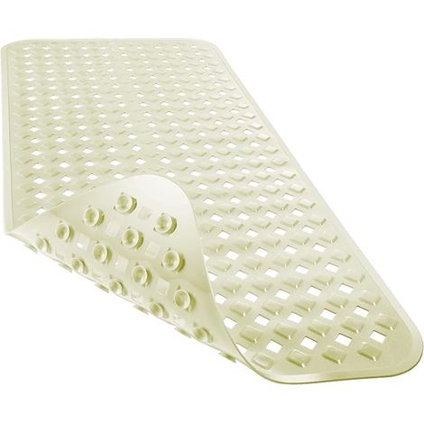 Tapetes Antiderrapantes Para Banheira, Tapete Para Chuveiro Com Ventosas E Furos De Drenagem, Lavável À Máquina, Bpa, Látex, Sem Ftalatos, 27,5 X 15, (1/4)