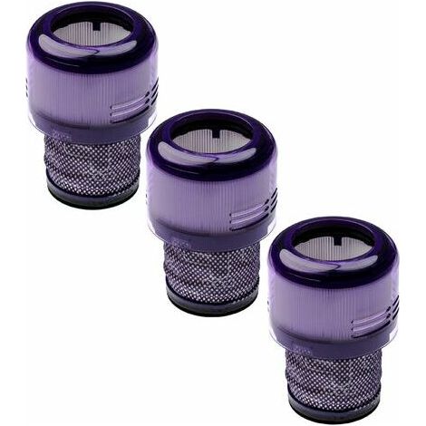 Kit de 3x Filtres d'aspirateur compatible avec Dyson V11 Outsize, V15 Detect Absolute aspirateur sans-fil - Filtre anti-saleté (1/3)