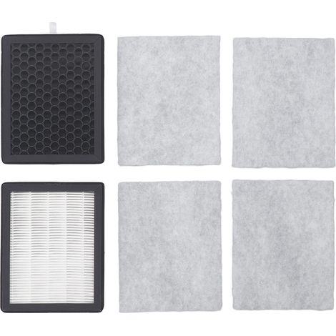 Ortviai Filtres de Remplacement pour Extracteur de Fumées de Soudure – Système de Filtration à 3 Étages (147 x 186 x 20 mm)