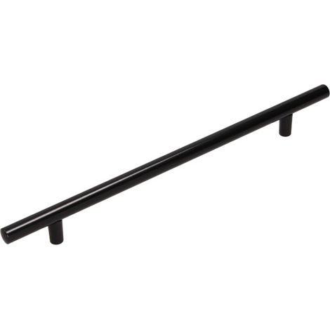 Barandilla RE10, negro mate, 256 mm (1/4)