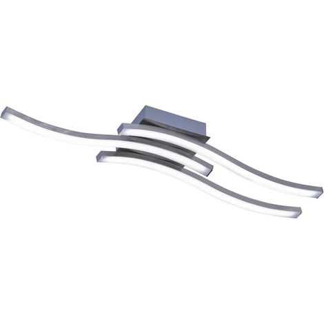 Plafonnier, Métal, 5 W, Nickel Mat (1/5)