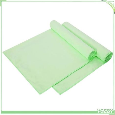 42011479 Serviettes de sport 2 pcs Vert 140 x 70 cm (1/5)
