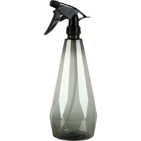 Flacon Spray avec Poignée Ergonomique 500ml/1000ml Capacité Réglable Jet/Micro-Diffusion PET+PP Gris/Brun/Vert Pack 1 (1/5)