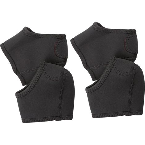 2 paires de protège-talons, coussinets antidérapants, tissu SBR (1/5)