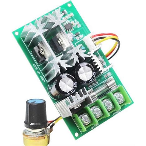 DC10-60V moteur vitesse Regulator 12V 24V 36V 48V haut alimentation Drive module PWM moteur vitesse contrôleur 20A (1/5)