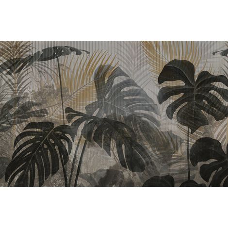 Papier peint panoramique - Plantes tropicales - 130 cm x 83 cm (1/2)