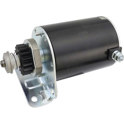 Démarreur compatible avec les moteurs Briggs & Stratton de 7 à 18 CV (références OEM : 390838, 497594, 497595, 391423, 392749, 393499, 394805, 491766, 693054) (1/5)