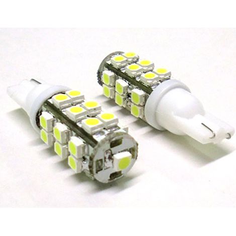 Lampada Led T10 W5W 25 Smd Bianco Luci Posizione 12V (1/3)