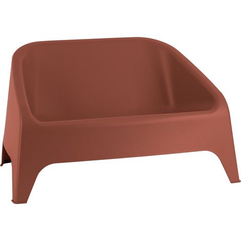 Toomax Divano Matera 2 Posti Terracotta – Divano da Esterno Resistente ai Raggi UV
