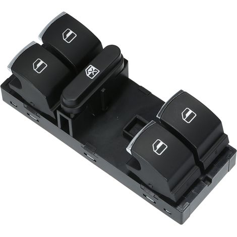 Car Master 5ND 959 857 Zentralbedieneinheit für elektrische Fensterheber für VW CC, Tiguan, Passat B6, Golf, Jetta MK5 und MK6, Fensterhebersteuerung für die Fahrerseite in der Mittelkonsole.