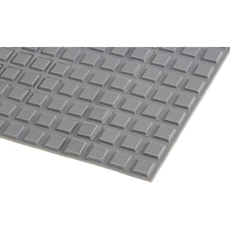 Butée adhésive Adhésif RS PRO Carré 12.7mm en PUR ( Prix pour Sachet de 100 )