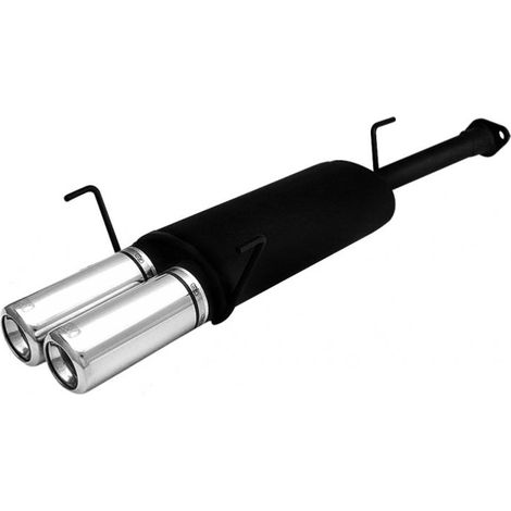 Silencieux Echappement Ulter Opel Astra G Break 1998-2003 2x80mm-36475928