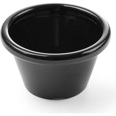 Set mit 12 kleinen Schälchen à 45 ml, schwarz, Hendi 565605