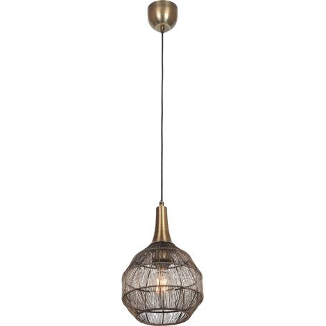 Suspension industrielle Trio Soraya patine Ø26 E27 métal (1/5)