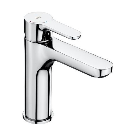L20 mitigeur de lavabo monotrou à bec mezzo, sans tirette, ni vidage, ouverture sur l'eau froide (1/4)