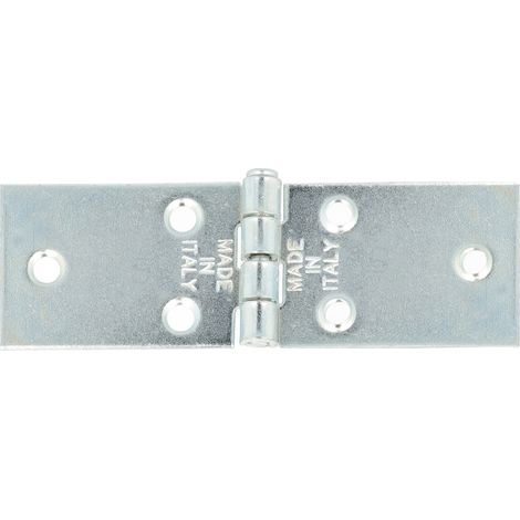 Cerniere strette ad ala lunga in ferro zincato 25 x 50 mm. 2 pz.