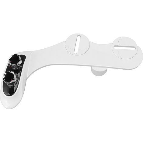 Bidet WC double buse eau chaude/eau froide en ABS avec affichage numérique de la température pour salle de bain (1/5)