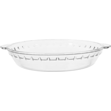 Couvercle Micro Ondes: 9" couvre plat micro ondes en verre Couvercle de Protection Anti-éclaboussures Transparent avec Double Poignée pour Réchauffer et Cuire à la Vapeur (1/5)