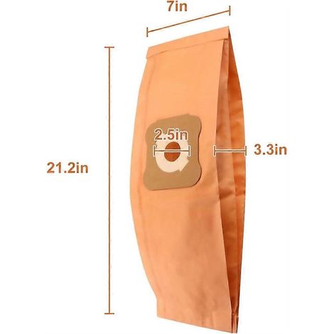 Paquete de 5 bolsas para aspiradora 197394 para Kirby G3, G4, G5, G6, G7, Serie G, Ultimate G, Pieza compatible 197294 197289 197301 197394 204803()