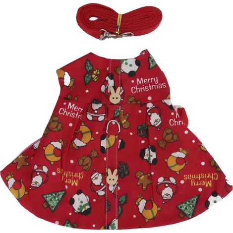 Harnais gilet pour lapin, mignon et réglable, vêtement respirant avec laisse, cochon d'Inde, hérisson, taille S (1/5)