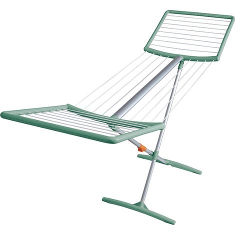 Juwel Fashiondry Wäscheständer Trockenlänge 18m Wäschetrockner mint Aluminium