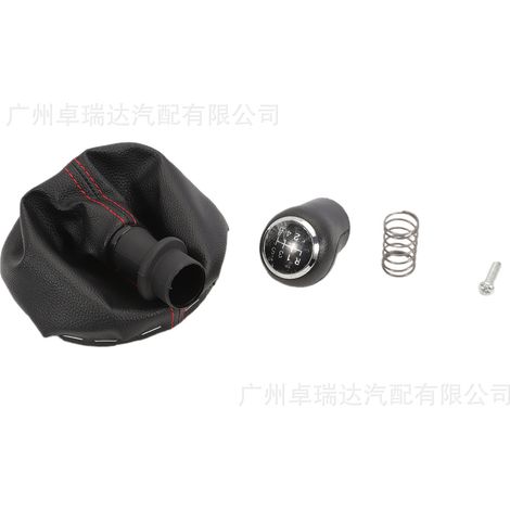 Set of speed levers with 6 rapports 7H0711113 with surpiqures rouges, compatible with Volkswagen T5 2003-2016 (1/4)