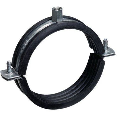 Lüftungsrohrschelle Stahl verzinkt M8/M10 x 180 mm