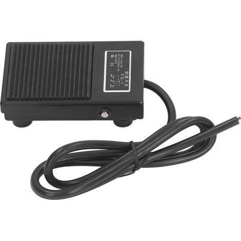 Interrupteur à pédale momentané en alliage d'aluminium, mini-interrupteur à pédale pour équipement médical 250 V (1/5)