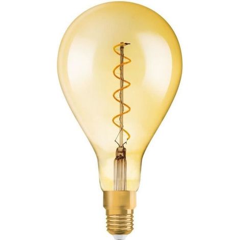 OSRAM Ampoule LED - E27 - Warm Comfort Light - 2000 K - 5 W - remplacement pour 28-W-Incandescent bulb - clair - Vintage 1906 LED DIM (1/5)