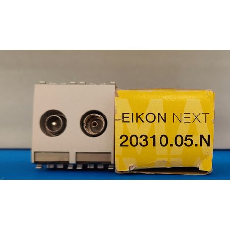 Tv-rd-sat steckdose vimar eikon 2m next - 20310.05.n